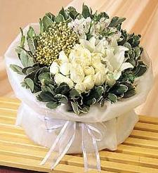 white roses